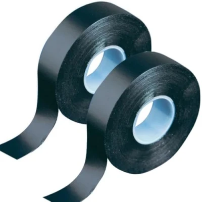 Image of GTSE Black Self Amalgamating Tape, 19mm x 5m, Waterproof Rubber Tape for Cable and Pipe Repair, Sealing Joints, Insulating Electrical Connections, 2 Rolls