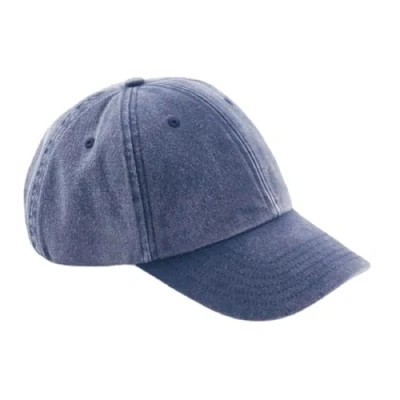 Image of Beechfield Low Profile Vintage Cap Grey