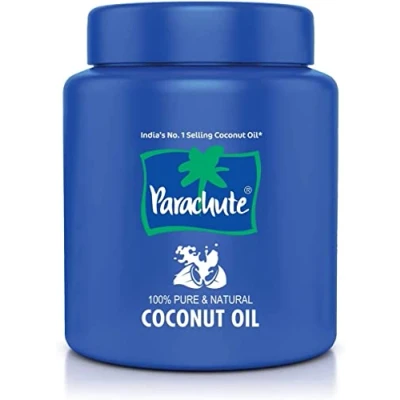 Image of Parachute 100% Pure and Natural Unrefined Coconut Oil No Chemicals &amp; Added Preservatives 500ml Jar