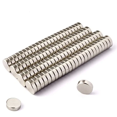 Image of POWER MAGNET STORE Pack of 100 10mm Dia x 3mm Thick Neodymium Neo Disc Magnet. Super Strong Pull approx 1.75Kg Round (100)