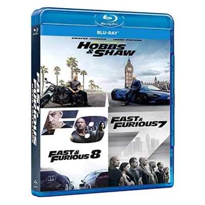 Image of Fast &amp; Furious: Hobbs and Shaw Collection (Box 3 Br) (Ff7+Ff8+H&amp;S)