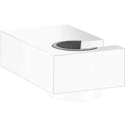 Image of Hansgrohe 28387700 Brausehalter Porter E Mattweiß Shower Holder, matt White