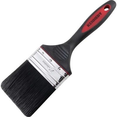 Image of Kennedy Flat Paint Brush, Synthetic Bristle, 3in