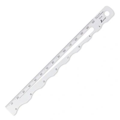 Image of Shinwa Sokutei Radius scale A 2 R8 15 (73571) (Japan Import)