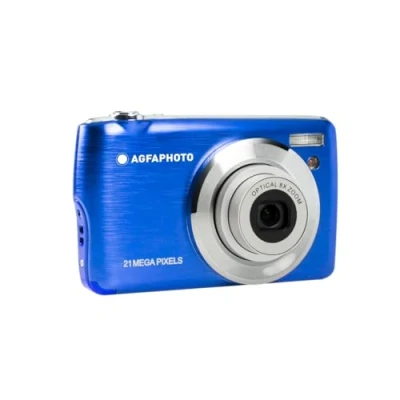 Image of AGFA PHOTO Realishot DC8200 Compact Digital Camera (18MP, Full HD Video, 2.7 Inch LCD Screen, 8X Optical Zoom, Lithium Battery and 16GB SD Card) Blue