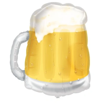 Image of Amscan 0725601 S/Shape:Beer Mug (Transparent)
