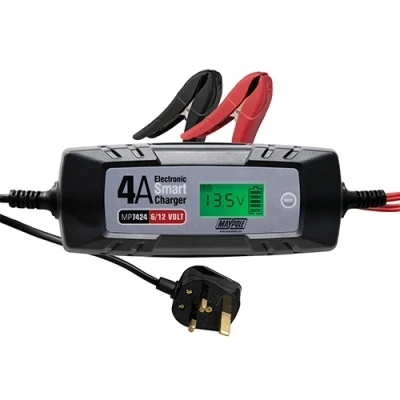 Image of Maypole 4A (6/12V) Electronic Smart Battery Charger