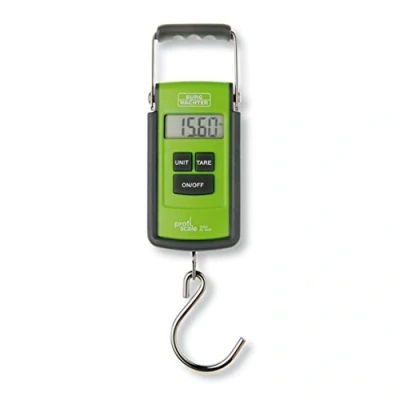 Image of BURG WÄCHTER Hand Scale For Luggage or Packages, Tare Function, TARA PS 7600, green