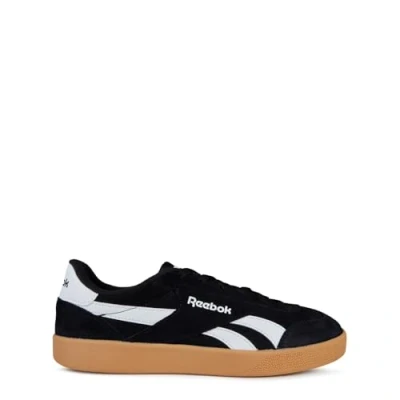 Image of Reebok Unisex Smash Edge Tennis Shoes, Black/White/Gum, 9 UK