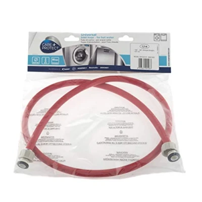 Image of Care + Protect Universal Washing Machine and Dishwasher Hot Water Inlet Hose 1.5m, 90C, 45 Bars Pressure
