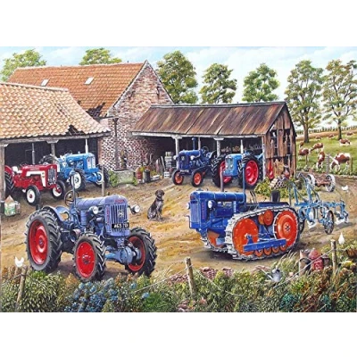 Image of Farmyard Fords 1000 Piece Jigsaw Puzzle 690mm x 480mm (jg)