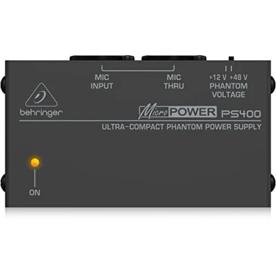 Image of Behringer PS400 Micropower Phantom Power Supply