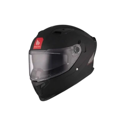 Image of MT Motorcycle Helmet Full Face ECE 22.06 Braker SV Solid A1 Matt Black XL