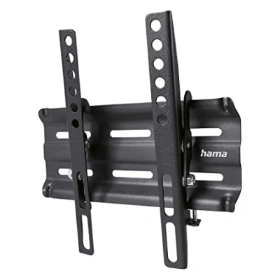 Image of Hama TV wall mount tiltable (19 48) inch for TVs up to 25 kg, max. VESA 200x200, including Fischer dowel &amp; assembly instructions) black