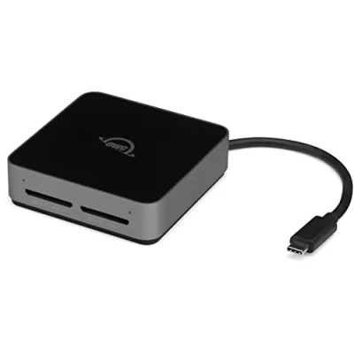 Image of OWC USB C Dual Slot SDXC UHS II Card Reader