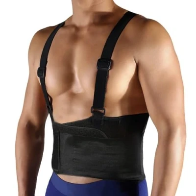 Image of FITTOO Working Lumbar Lower Back Brace Support Belt with Adjustable Straps Pain Relief, Injury Recovery, Heavy Lifting Support, Personal Daily Care