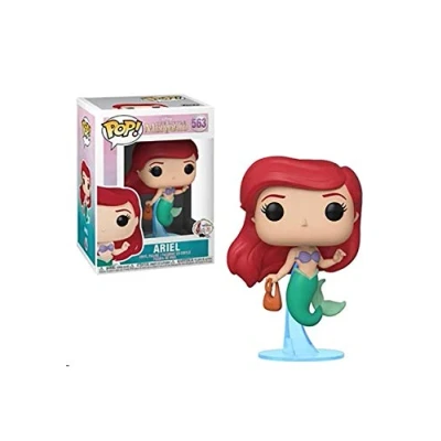 Image of Funko POP! Disney: Little Mermaid Ariel With Bag Collectable Vinyl Figure Gift Idea Official Merchandise Toys for Kids &amp; Adults Movies Fans Model Collectors and Display