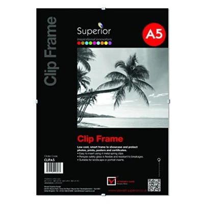Image of Stewart Superior A5 Back Loading Clip Frame with Plexi Safety Glass