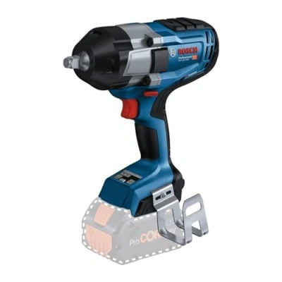 Image of Bosch Professional BITURBO GDS 18V 1000 Cordless Impact Driver (1000 Nm Tightening Torque, 1600 Breakaway excl. Rechargeable Batteries and Charger, in Carton)