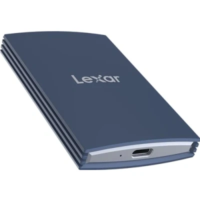 Image of Lexar 4TB Armor 700 Portable SSD, Up to 2000MB/s, USB 3.2 Gen 2x2, Rugged, IP66 Water &amp; Dust Resistance, Compatible w/iPhone 15, Cameras, Gaming Consoles, External Dark Blue (LAR700X004T RNLNU)