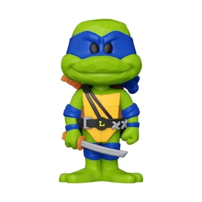 Image of Funko Vinyl SODA: Teenage Mutant Ninja Turtles (Teenage (TMNT) ) Leonardo 1/6 Odds for Rare Chase Variant Collectable Figure Gift Idea Official Merchandise