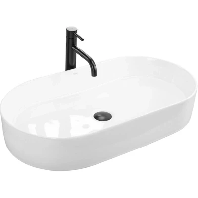 Image of REA U5801 Bathroom Sink Made of Ceramic Nadia 70 White U5801,