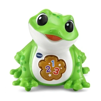 Image of VTech Bounce and Laugh Frog Learning Toy for Toddlers