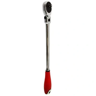 Image of US PRO Tools 1/4&quot; Drive 305mm Flexi Flexible Head Ratchet for Sockets 72 Teeth 4199