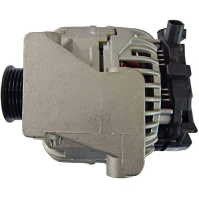 Image of 13129850, 13229988, 24430294, 24455914, 6204112 Generator HELLA 8EL 011 712 051 14V 120A 57mm VAUXHALL: Zafira Mk2, Astra Mk4 CC, Vectra Mk2 CC