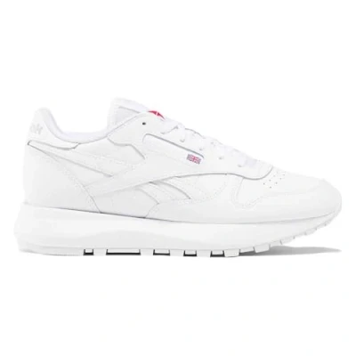 Image of Reebok Women&#039;s Classic Leather SP Sneaker, Chalk/Chalk/Bon, 4.5 UK