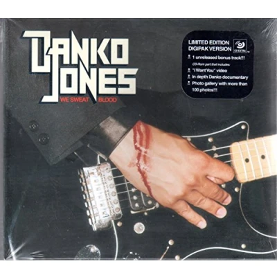 Image of Danko Jones We Sweat Blood 2003 Swedish CD album BTR73DIGI