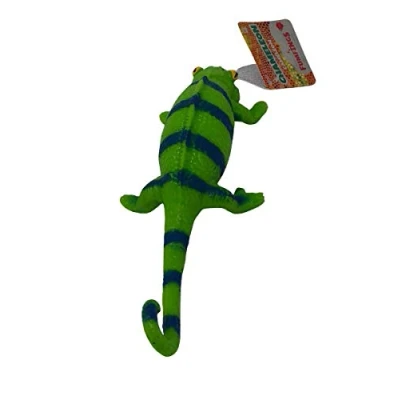 Image of Keycraft Fumfings Strechy Squishy Beanie Toys CAMELEON Raptile Modeled on Nature Original Animal Living, Durable BPA Free Material, Washable ideal for science, school projects, Kinetic Education