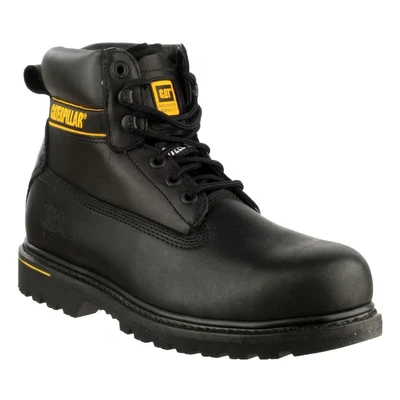 Image of Cat Footwear Men&#039;s Holton S3 Hro Src Work Boots, Black, 11 UK