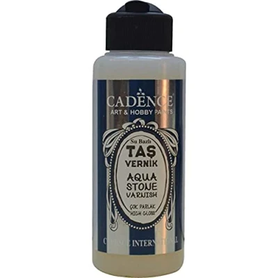 Image of CADENCE Aqua Stone Varnish High Gloss 120ml Arts Crafts, Hobby Paints, Stone,