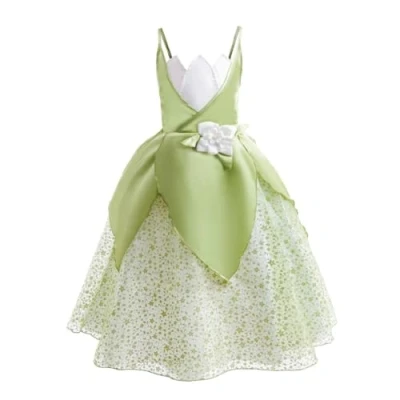 Image of Lito Angels Princess Tiana and the Frog Fancy Dress Up Costume for Kids Girls Age 12 14 Years (Tag Number 150)