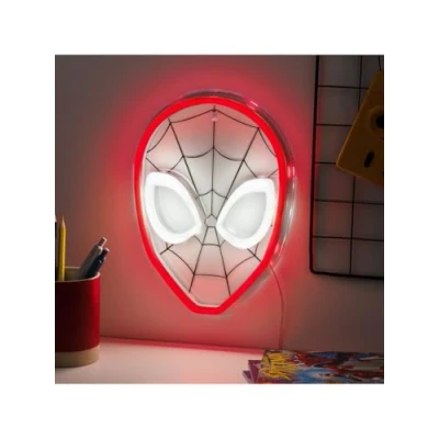 Image of Paladone Spiderman Wall Mountable LED Neon Light Officially Licensed Marvel Accent for Boys and Girls Bedroom or Man Cave, Superhero Comic Collectible Gift