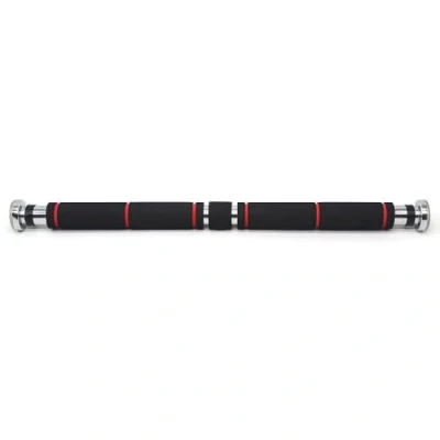 Image of KF PREMIUM Adjustable Doorway Pull Up Bar Sturdy Home Gym Exercise Equipment for Upper Body Workouts Multi Functional Fitness Chin Ups, Push Dips Easy to Install, Unisex (Pole Bar)