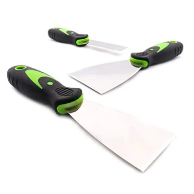 Image of COTTAM Soft Grip Scraper Set (Pack of 3) In sizes 1&quot;, 2&quot; &amp; 3&quot; for DIY, Wallpaper Paint Removal, Decorating, Filling Removing 3D Prints