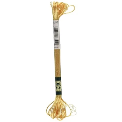 Image of DMC Satin Floss 8.7yd Light Golden Brown, Rayon, 8.7 Yards