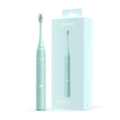 Image of Ordo Sonic Lite Electric Toothbrush, Toothbrush with 35,000 Pulses/Min, Toothbrushes for Adults, Dual Modes, 5+ Weeks Battery, Smart Timer, Waterproof, USB C Sage