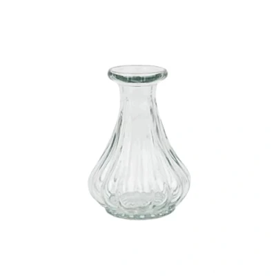 Image of Talking Tables Souk Recycled Glass Bud Vase, Clear, 10Cm