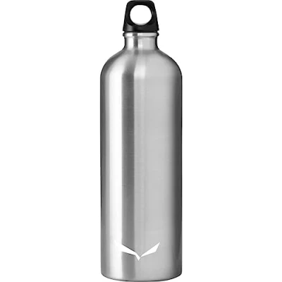 Image of Salewa Isarco 1L Lightweight Stainless Steel Bottle , Steel, Unisex