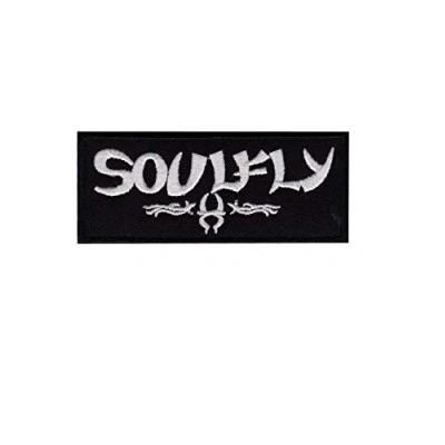 Image of Soulfly Metal Band Green Patch Badge Embroidered Iron on Applique Souvenir Accessory