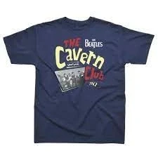 Image of Spike Leisurewear The Beatles Cavern Club T Shirt (XL) Navy