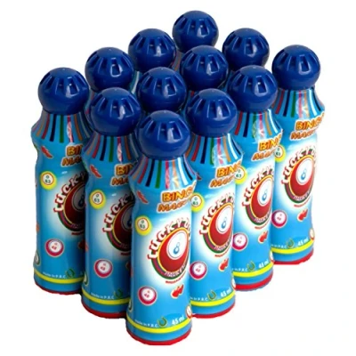 Image of Thomas &amp; Anca Club Supplies Ltd 12 45ml Blue Bingo Dabbers Dauber Markers for Tickets