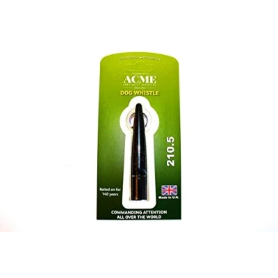 Image of ACME 210.5 Dog Training Whistle by &amp; Field 4 Colour Options (Black)