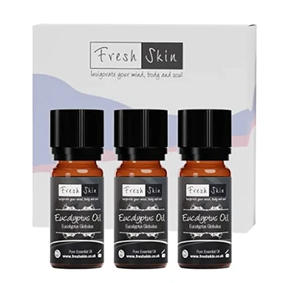 Image of Freshskin Beauty LTD 30ml (3 x 10ml) Eucalyptus Essential Oil 100% Pure &amp; Natural Oils