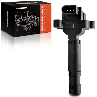 Image of Frankberg 1x Ignition Coil Pack Compatible with C Class I4 1.8L 2003 2008 CLC CL203 2010 160 1.6L 2009 SLK 2004 2007 Replace# A0001501580