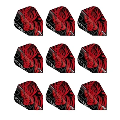 Image of RED DRAGON Jonny Clayton V Standard Dart Flights 3 Sets Per Pack (9 in total)
