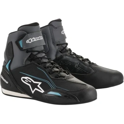 Image of Alpinestars Women&#039;s 2510419 119 5.5 Motorcycle Shoes, Grey Black, 4 UK